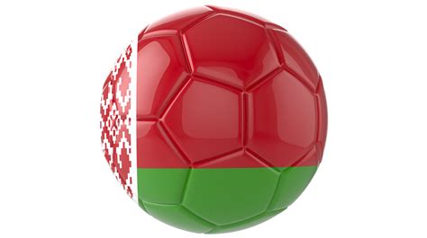 D Realistic Soccer Ball With The Flag Of Madagascar On It Isolated On