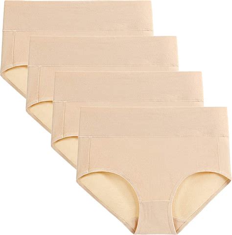 Wirarpa Womens Bamboo Modal Briefs Underwear Ultra Soft Ladies High Waist Full Coverge Panties