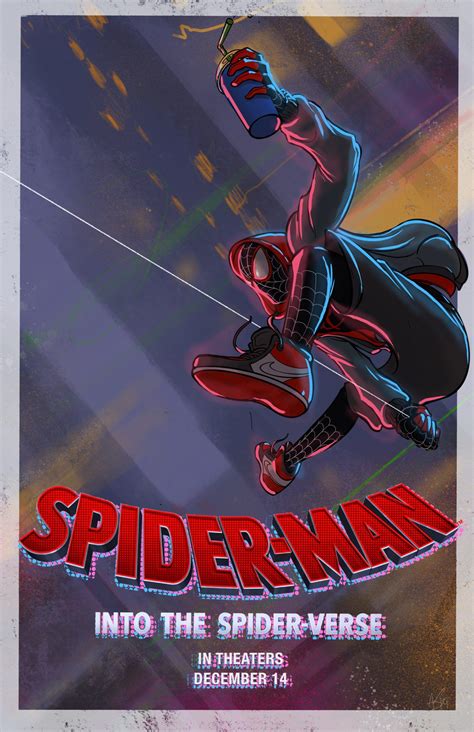 Spider Man Into The Spider Verse 01 Posterspy Spider Verse Spiderman Fan Poster