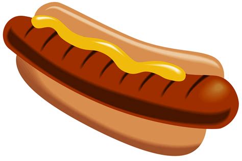 Hot Dog Bun Hamburger Clip Art Bacon Png Download 23201554 Free