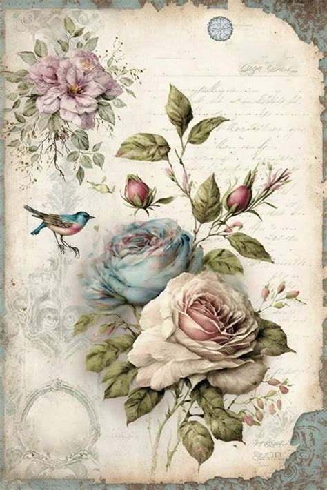 Floral Vintage Vintage Flower Prints Flower Prints Art Vintage