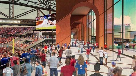 New Texas Rangers Ballpark Renderings Released Ballpark Digest