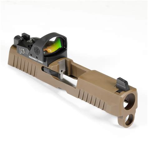 Sig P320 Slide Assembly Coyote 36 With Romeo 1 Pro Red Dot Xray3