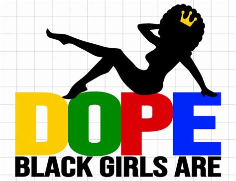 Black Women Are Dope Svg Png Sublimation African American Etsy