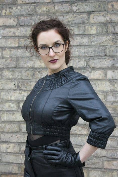 In Leather Mistress Myra The Playful Madame