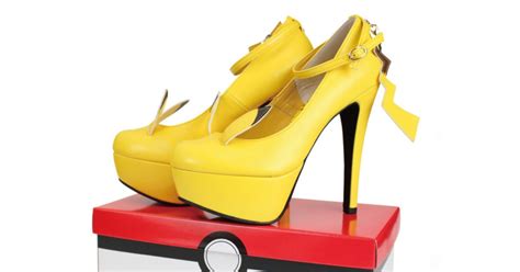 Pokémon Chic Pikachu Inspired Shoes Fashion News Tokyo Otaku Mode