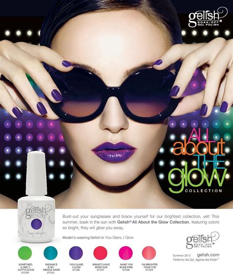 Harmony Gelish Soak Off Gel Nail Polish All About The Glow Collection