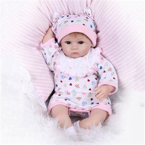 16 Inches Silicone Reborn Babies Cheap Reborn Baby Girl Dolls