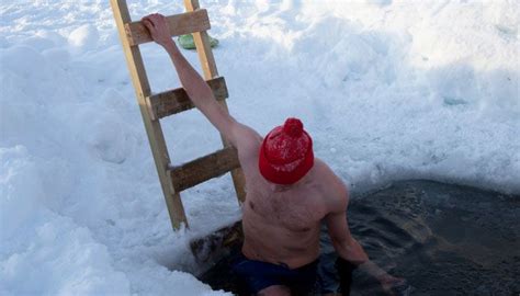 Ice Swimming The Most Popular Finnish Tradition To Improve Health And