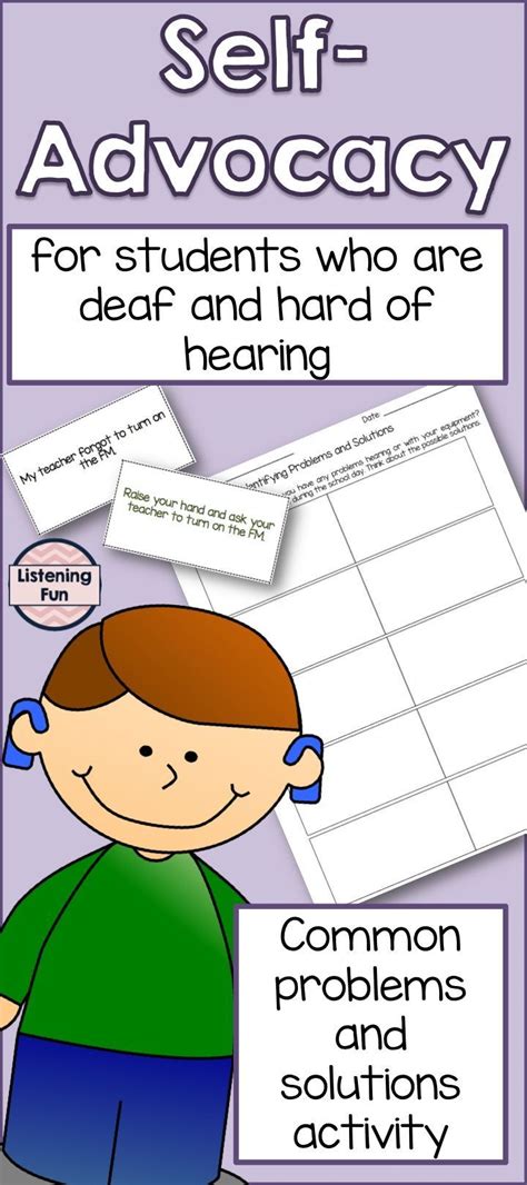 Self Advocacy For Students Who Are Deaf And Hard Of Hearing Common