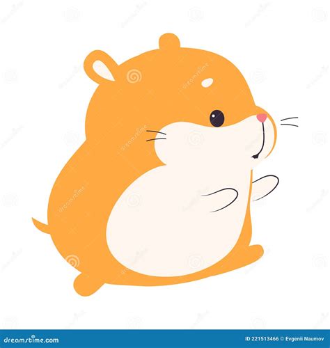 Funny Hamster Sitting In Front Of Wooden House Showing Preposition Of