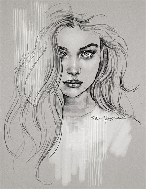 Résultats De Recherche D Images Pour Magdalena Zalejska Deviantart Drawings Face Drawing