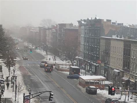 Snow Piles Up In Hoboken During Long Duration Storm Hoboken Nj Patch