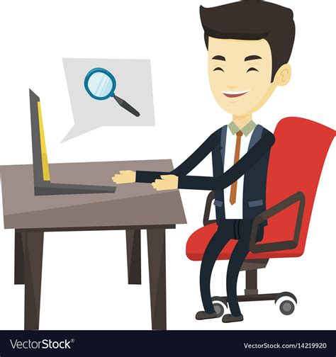 Person Searching Clipart