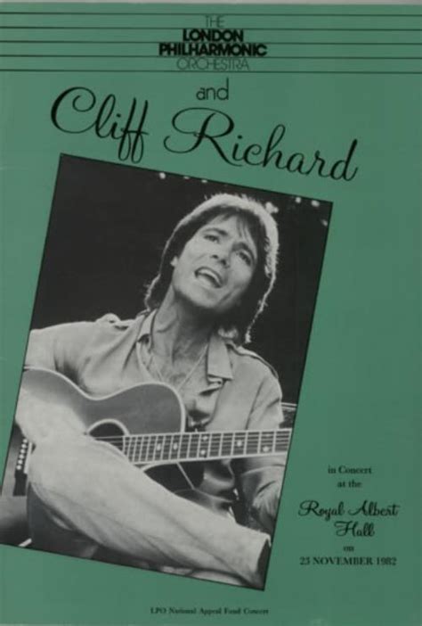Cliff Richard An Evening With Cliff Richard And The London Philharmonic Orchestra Uk Tour