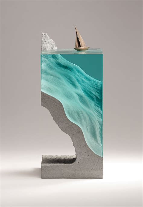 New Layered Glass Sculptures By Ben Young That Beautifully Capture The