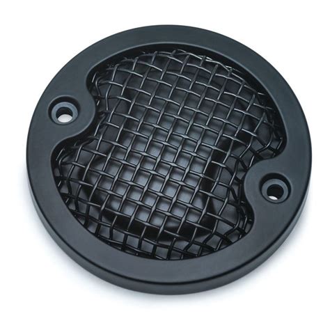 Formed steel mesh insert is secured by the aluminum baseplate and outer frame upon installation with included. Kuryakyn Mesh Timing Cover For Harley Sportster 2004-2021 ...