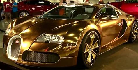 Flo Rida Wraps His Bugatti Veyron In Gold Nz