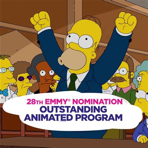 The Simpsons A Record Setting 28th Emmy Nomination The Simpsons