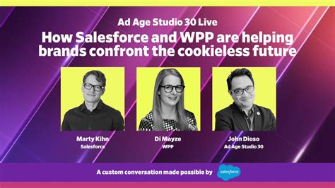 How Salesforce And Wpp Are Helping Brands Confront The Cookieless