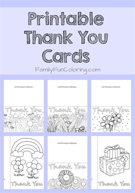 Thanks for being the creative and inspiring teacher you are. Printable Thank You Cards to Color - FamilyFunColoring # ...