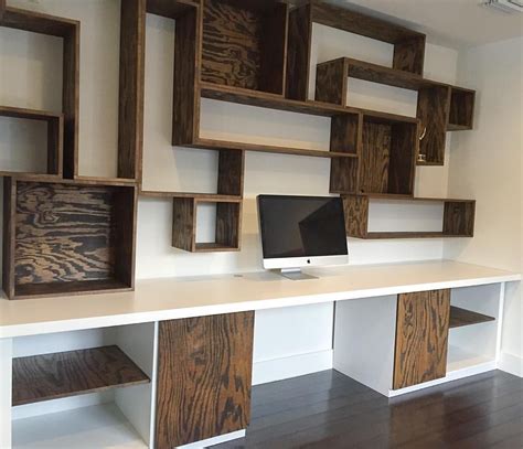 20 Modern Wall Unit With Desk Decoomo
