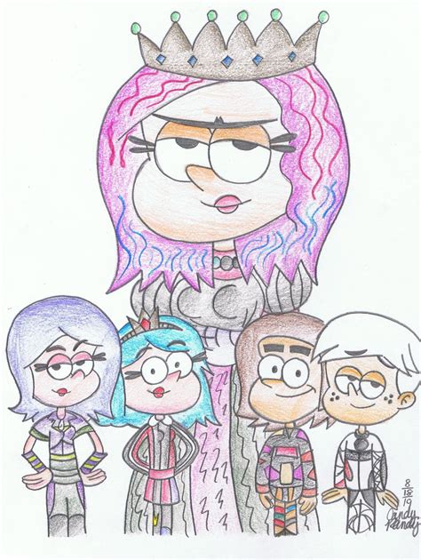 Descendants 3 Main Characters Loud House Style By Toonrandy On Deviantart
