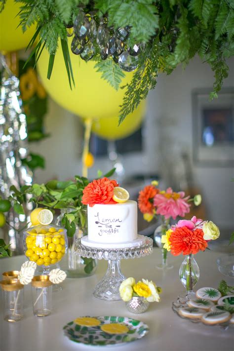 Maybe you would like to learn more about one of these? Kara's Party Ideas "Lemon the Good Life" Birthday Party ...