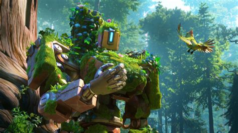 Bastion Overwatch Nature Robot Wallpaper 10441 Baltana