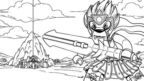 Lego Chima Coloring Pages