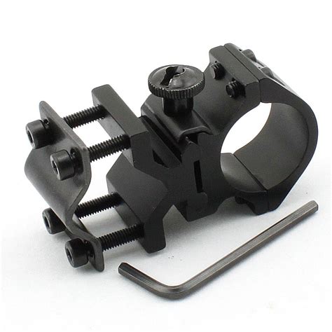 Tactical Barrel 254mm 1 Ring Mount For Airsoft Flashlight Scope Laser