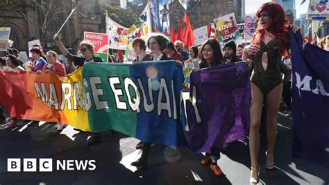 Australia Gay Marriage Vote Will Cost A05bn Bbc News