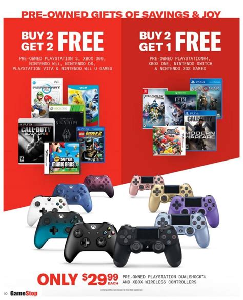 Create a stunning platform to draw more attention to your products and services during the discount season. GameStop Black Friday Ad 2020 - WeeklyAds2