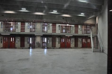 An Open View Of The Security Housing Unit At Corcoran State Prison