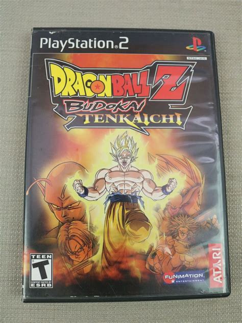 Legacy of goku ii almost made this list. Dragon Ball Z: Budokai Tenkaichi for Playstation 2 PS2 Dragonball Manual Tested | Dragon ball z ...