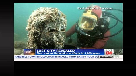 Lost City Of Heracleion Discovered After 1200 Years Youtube