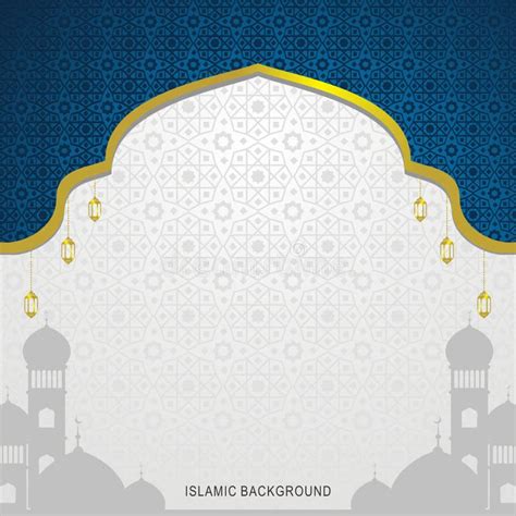 Fondo Abstracto Con El Ornamento árabe Tradicional Fondo Islámico