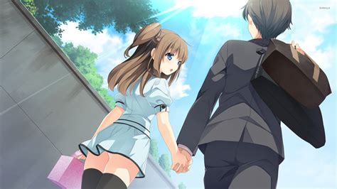 Couple Holding Hands Wallpaper Anime Wallpapers 41677