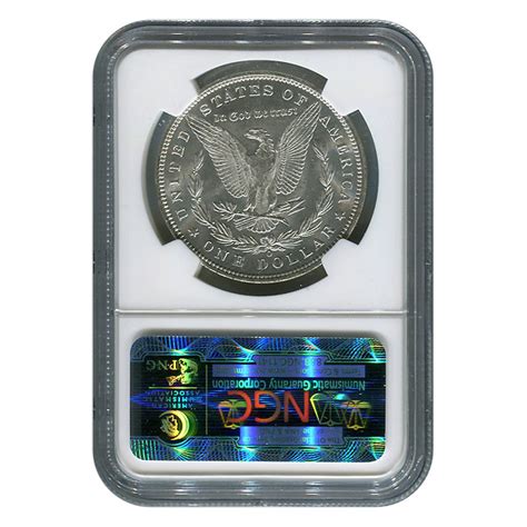 Certified Morgan Silver Dollar 1891 O Ms63 Ngc Golden Eagle Coins