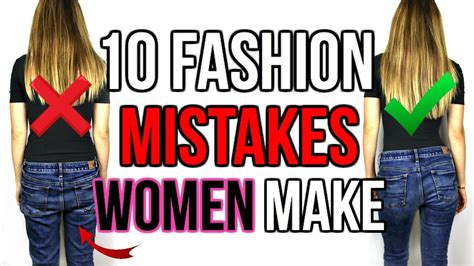 10 fashion mistakes women always make shea whitney youtube