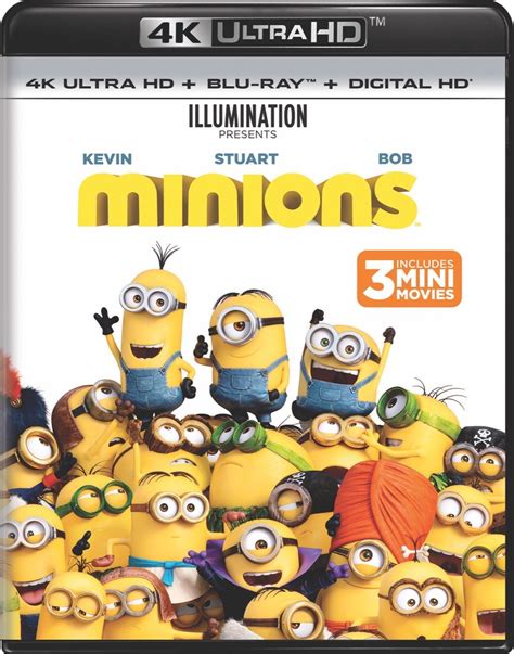 Minions 4k 2015 Uhd Ultra Hd Blu Ray