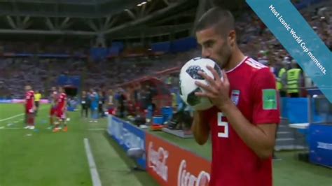 Milad Mohammadi`s Throw In At The 2018 World Cup Most Iconic World Cup Moments Youtube