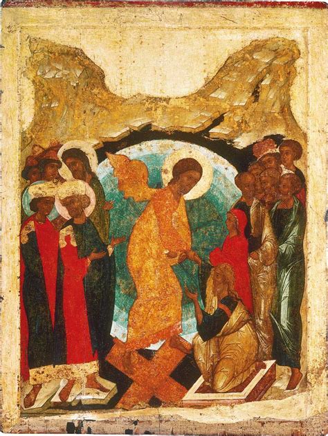 Andrei Rublev Feat Iconography In The State Tretyakov Gallery