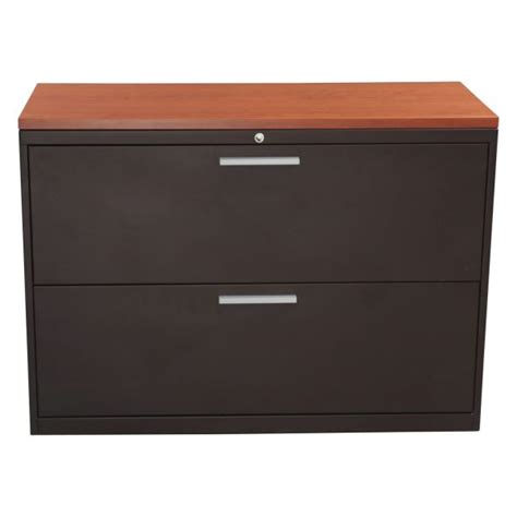 teknion 2 drawer used 42 inch lateral file espresso national office interiors and liquidators