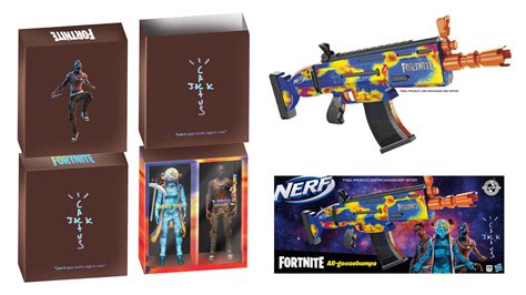 Comment must not exceed 1000 characters. Travis Scott Fortnite Action Figures and NERF Gun Blaster ...