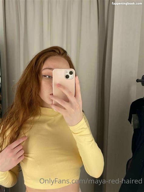Maya Red Haired Nude Onlyfans Leaks The Fappening Photo