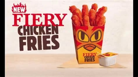 Fiery Chicken Fries From Burger King Bk Taste Test Review Youtube