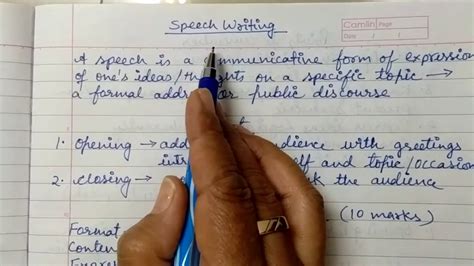 😍 How To Write Speech Writing How To Write Speech And Presentation