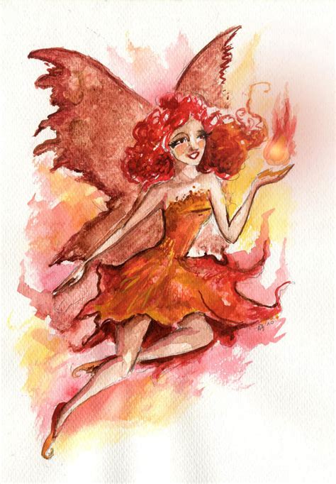 Fire Fairy By Ines92 On Deviantart