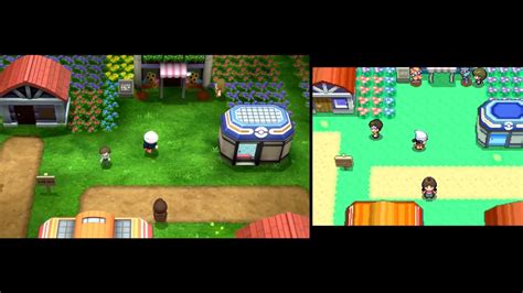 Video Check Out This Side By Side Comparison Of Pokémon Diamond And Pearl On Switch And Ds